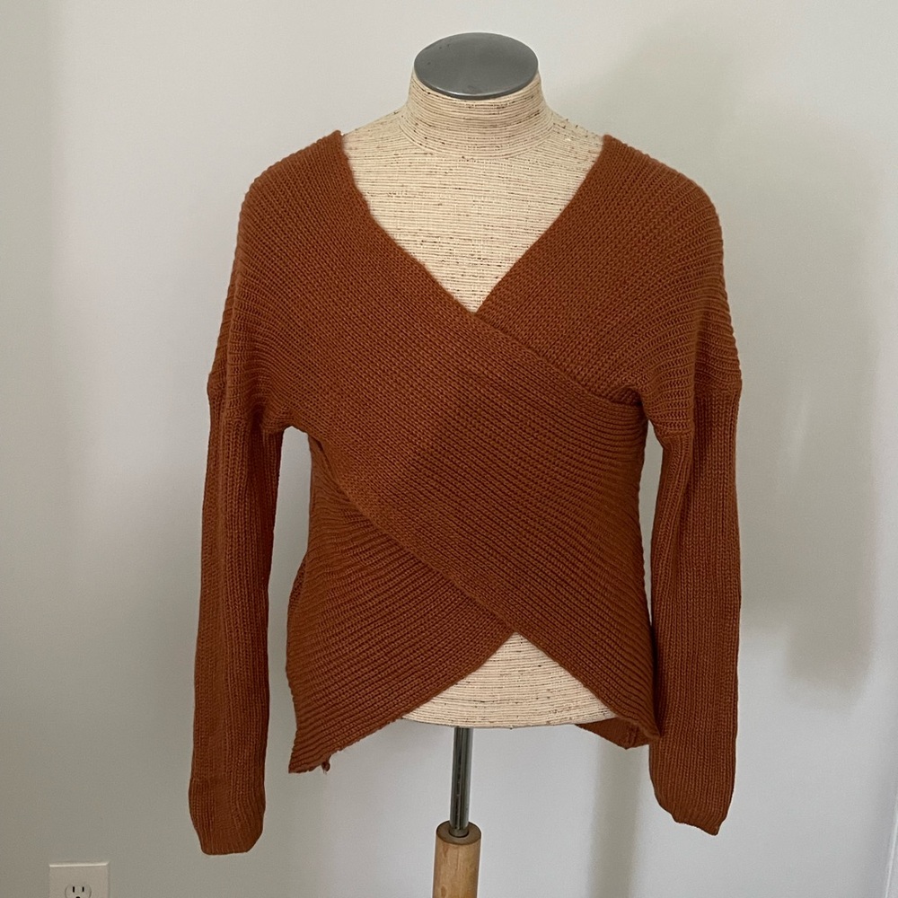 Office Lady Sweater Women Sexy V Neck Knitted Sweater Winter Vintage